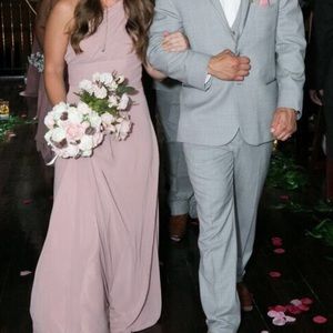 Azazie Dusty Rose Size 4 bridesmaid dress